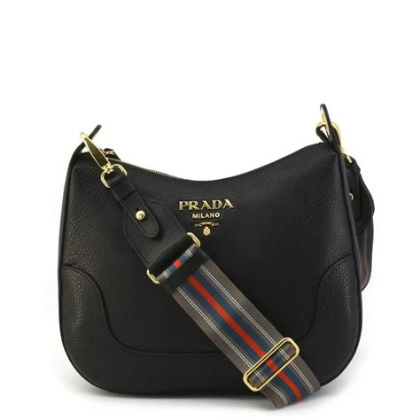 prada thick strap crossbody|Prada black web stripe strap.